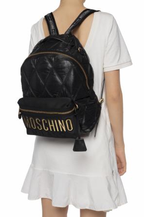 Branded quilted backpack, zdjęcie 2 Branded quilted backpack od Moschino